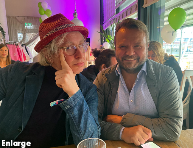 Photo of Henrikki and Anssi