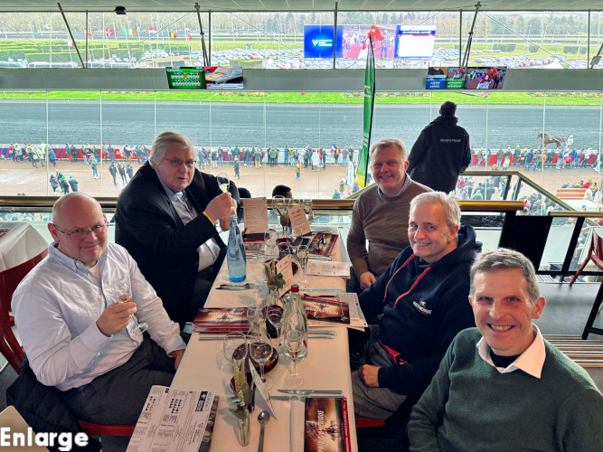 Photo of Truls Desserud, Per Erik Hagen, Per Otto Aagre, myself, Sigmund Vister