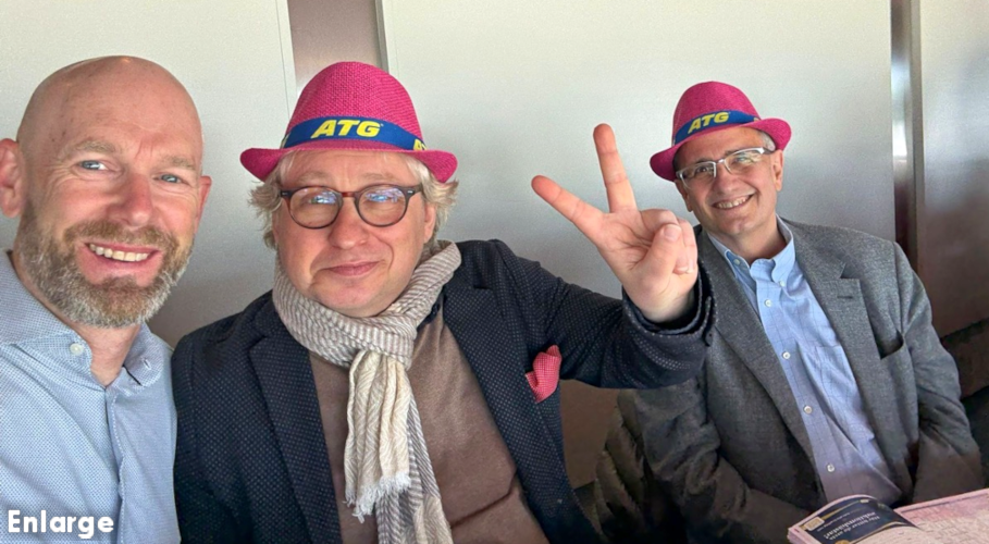 Robin Thörn with Henrikki Halme and Me Robin Thörn with Henrikki Halme and Me