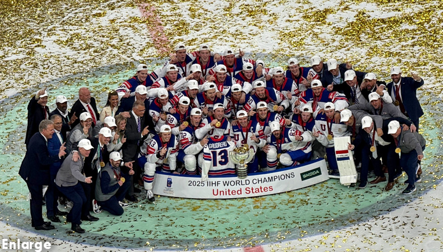 USA 2025 Gold Medal Team Photo of USA 2025 Gold Medal Team