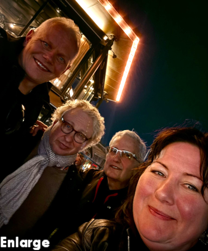 Teemu and Terhe Kinnari With Henrikki and Me Teemu and Terhe Kinnari With Henrikki and Me